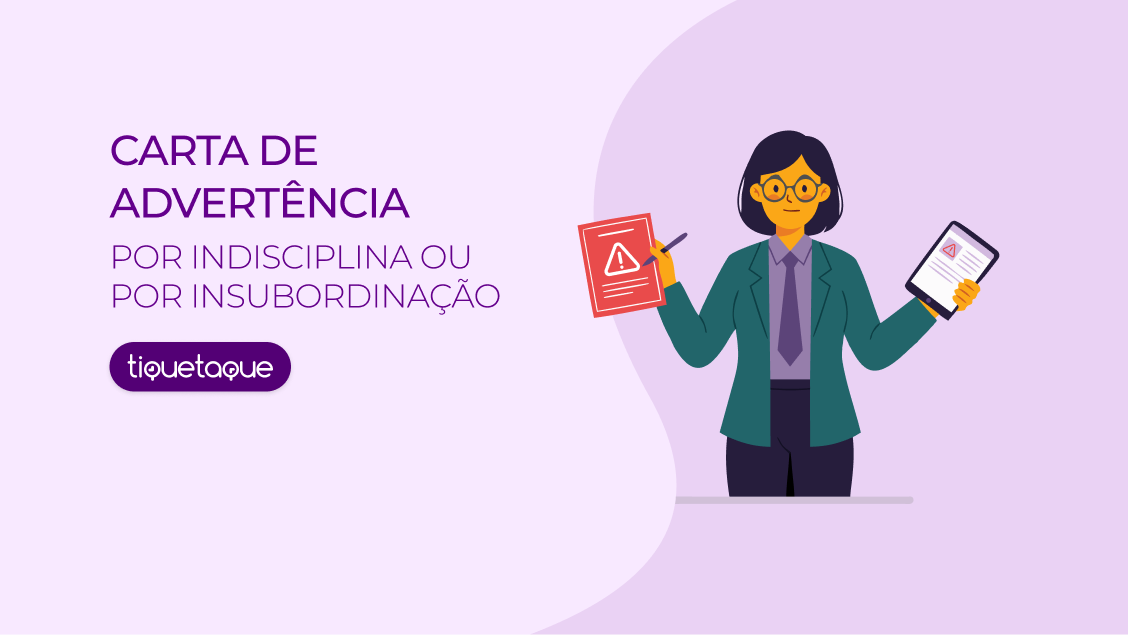 Carta de Advertência por Indisciplina ou Insubordinação